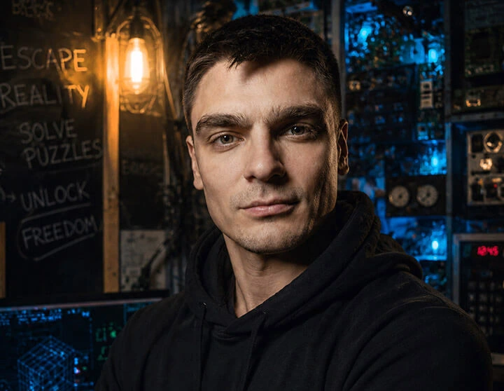 Przemysław Kacprzyk – Założyciel Profesor Escape